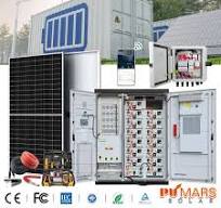 Energy Storage 10.24MWh Solar Power Plant 2MW for Industrial