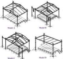 Aluminum Lighting Spigot Truss Outdoor Stage Roof Truss ...