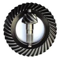 NPR Light Duty Truck Differential Crown Wheel Ring Gear and Pinion Gear for Isuzu Truck