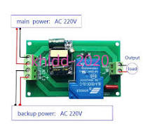DC/AC 5/12/24/220V Dual Power Automatic Switch Transfer Switch Relay Module