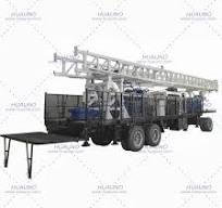 800 Meters Trailer-Mounted Rig for Uzbekistan Leaching Uranium