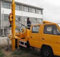 NJ Series Truck Mounted Guardrail Pile Driver | Roadsky ...