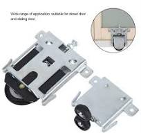 Haofy Sliding Closet Door Roller Kit, Closet Door Convex Wheel Pulley Sliding Door Roller Replacement Parts Accessories