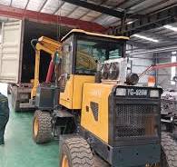 Guardrail Post Pile Truck Mounted Guardrail Pile Driver Vibrating Hammer Pile Driver for Sale