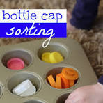 Bottle Cap Sorting - I Can Teach My Child!