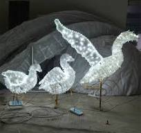TSINYE High Quality Customization LED Christmas Motif Decorative Led Motif Christmas Holiday Lights Led 3D Deer Motif Light