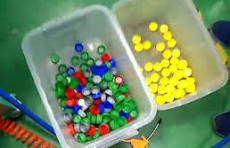 High Purity Plastic Bottle Cap Colour Sorter Plastic Scrap ...