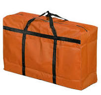Storage Tote with Zippers 125L Capacity Moving Tote Bags for ...