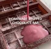 Homemade Stuffed Chocolate Bar Tutorial