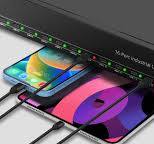 16-Port Industrial USB-C PD Charging Station - 600W - 30W per port - UL Certification