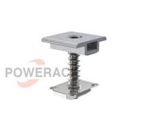 30-40mm Adjustable Aluminum Solar Mounting System MID Clamp with Spring End Clamp