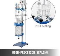 VEVOR Jacketed Reactor 5L Laboratory Glass Reactor, Jacketed Glass Reactor, Chemical Reaction Vessel, Lab Jacketed Reactor, Reaction Vessel Chemistry, ...