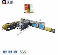 Automatic PE Film Liner-Inserting PP Woven Bag Cutting and Sewing Machine