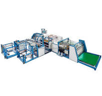 Polypropylene Polythene Polyethylene PP PE Cement Bag Lining Film Inserting Making Machine with PLC and Motor