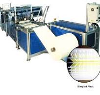 Leading Manufacturer of Dimple Rotary Pleating Machines