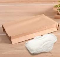 Hipruict Disposable Paper Bag, 100 Pack Sanitary Napkin ...