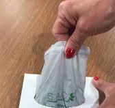 Sanitary Napkin Disposal Bags pack of 4