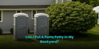 Can I Put a Porta Potty in My Backyard? | Rules & Tips
