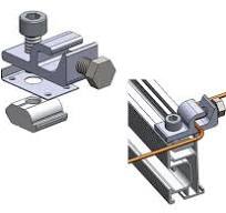 Solar Pv Mounting Earthing Kit Grounding Lug Manufacturers ...