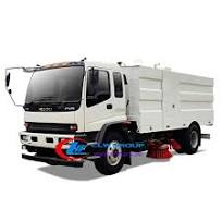 ISUZU 16 ton airport road brush sweeper - Isuzu Truck ...