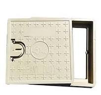 High-Strength FRP/GRP/SMC Fiberglass Manhole Cover - Custom Round Sewer Drain Cover, Durable & Corrosion-Resistant