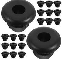 200 Pcs Automotive Wiring Hole Plug Rubber Grommets Wire ...