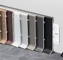 Material Extrusion Flooring Decorative Aluminum Profiles Factory Aluminum Skirting Board High Quality Aluminum Tile Trim