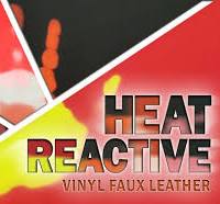 Vinyl Upholstery Temperature Change Heat Reactive Faux PU ...