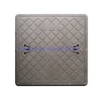 [Hot Item] 600*600*60 Fiberglass and Resin Composite Manhole Cover and Frame in Square En124 A15 Manufacturer From China