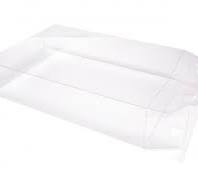 10 x CLEAR ACETATE BOXES 20x15x5cm - SMALL