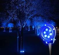 36W RGB Multi Color IP67 Waterproof LED Recessed Floor Lamp Spike Light for Garden Lawn Landscape Pathway Decoration Lighting