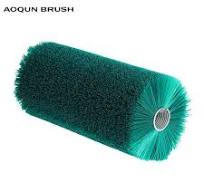 Industrial Nylon Round Polishing Cleaning Roller Brush Strip ...