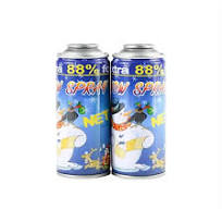 Aerosol Packaging Snow Spray Custom Different Size Spray Can