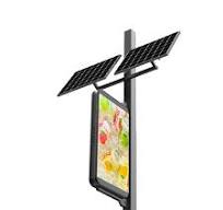 Rotating LED Light Box Display for Outdoor Advertising Menu Board 4-Sided Illuminated Signs for Cafe and Business Use