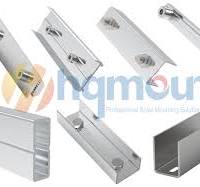 Aluminum Solar Rail Connector Solar Rail Splice Joiner Kit ...
