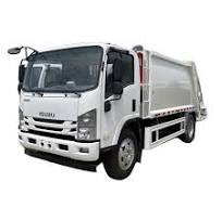 Isuzu 7 Cubic Meter Compactor Garbage Truck Diesel Fuel 4x2 Drive Wheel Manual Transmission