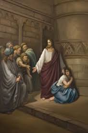 Discover 32 woman caught in adultery and bowing at the feet ...