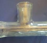 Tee, Standard Glass for 2" Pipeline - Dairy Equipment Parts