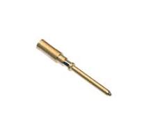 Male Crimp Contact Pin, Gold, 10amp, 16 awg
