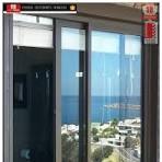 High Quality Grey Aluminium Sliding Windows