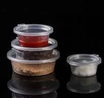1.5oz 2oz 2.5oz 3oz /4oz 5 oz Disposable Custom PP PET Plastic Sauce Cup With Lid