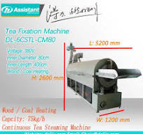 Tea Fixation Machine,Continuous Tea Steaming Machine,Tea ...