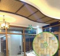Best Easy Installation Interior Design Artificial Bamboo Mat ...