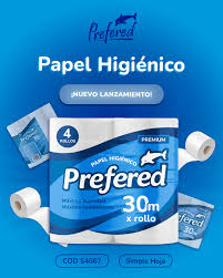 Papel hig. PREFERED PREMIUM 4x30mts