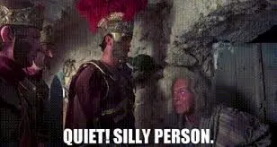 YARN | Quiet! Silly person. | Life of Brian (1979) | Video ...