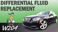 Mercedes-Benz W204 C-Class Differential Fluid Replacement