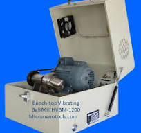 Bench-top High Speed Vibrating Ball Mill (HVBM-1200) with one 80ml SS Jar -  2-year Warranty
