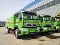 Sinotruk HOWO Rhd Sweeper Truck Mounted Road Sweeping Machine Sidewalk  Sweeper for Sale