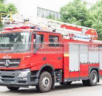 18M 4000 Liters Aerial Ladder Fire Truck - Fire Rescue Truck