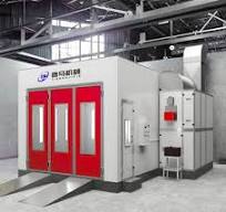 WLD Painting chamber WLD9100 high quality China car paint booth with active  carbon cabinet